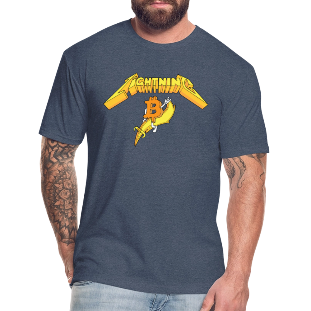 Ride the Lightning T-Shirt - heather navy