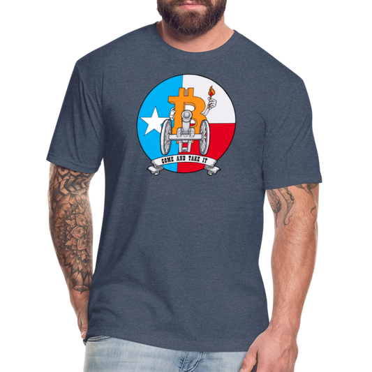 Come And Take My Bitcoin T-Shirt - heather navy