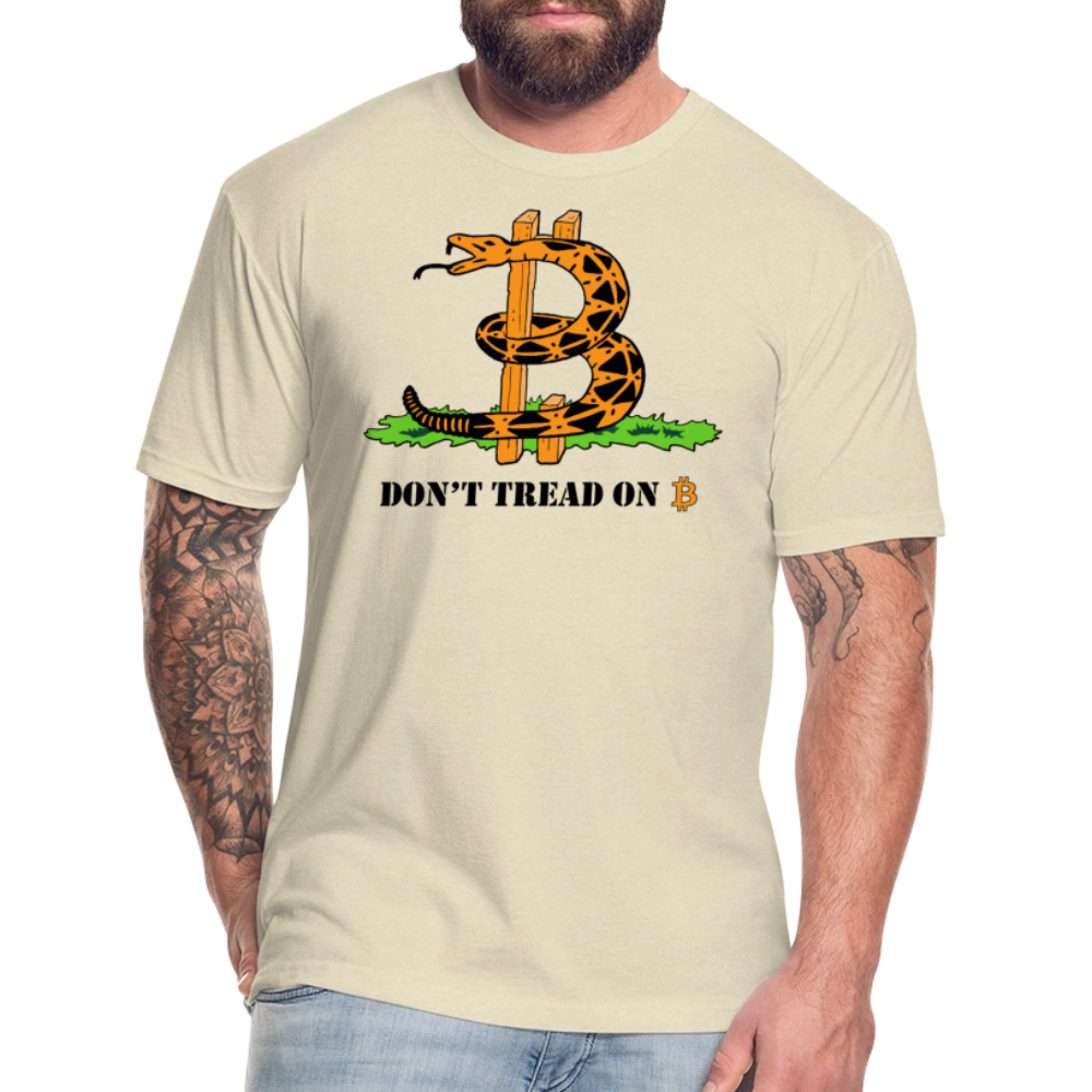 Don't Tread on Bitcoin T-Shirt - heather cream