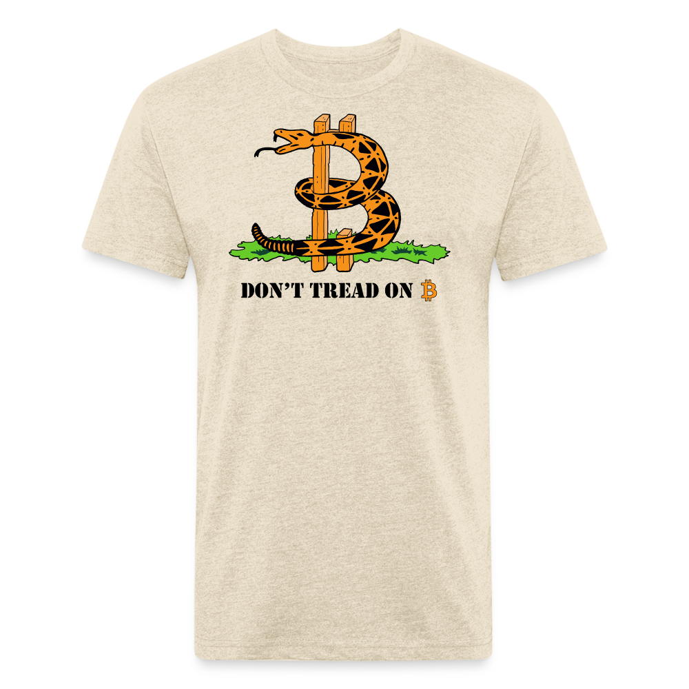Don't Tread on Bitcoin T-Shirt - heather cream