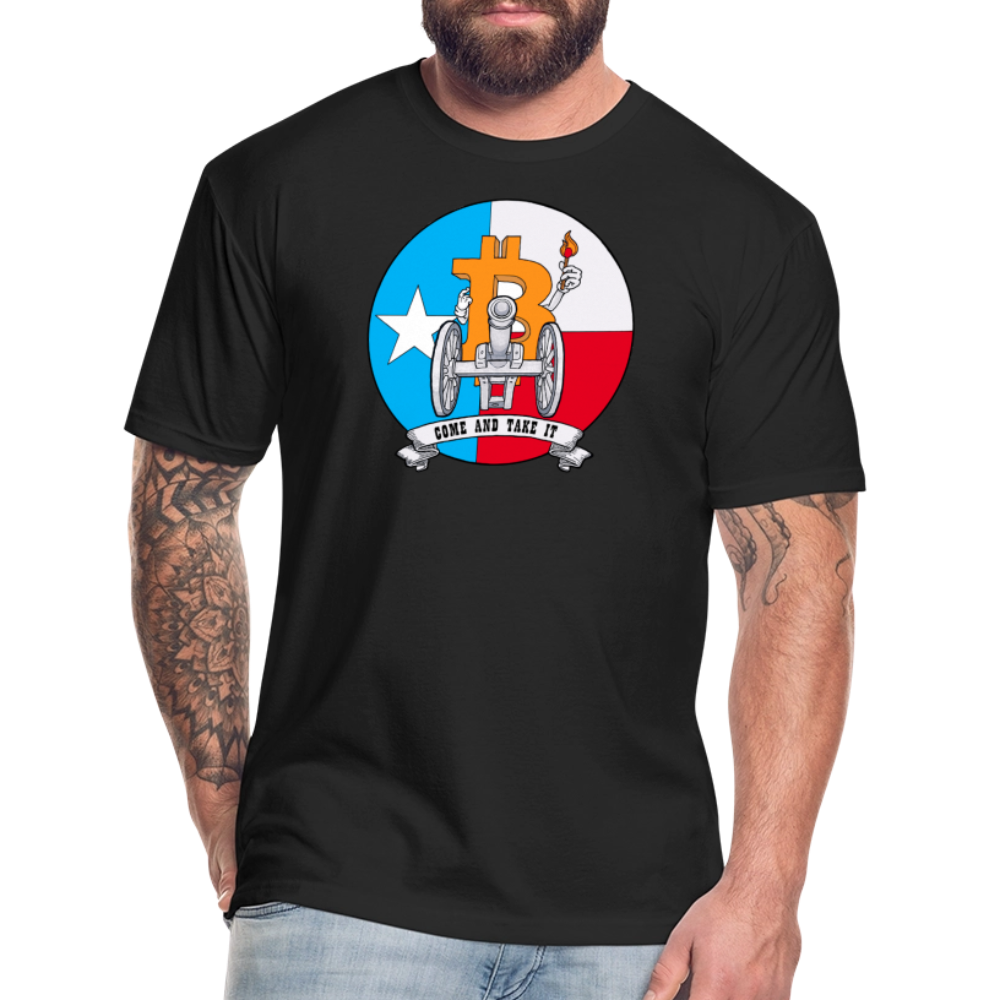 Come And Take My Bitcoin T-Shirt - black